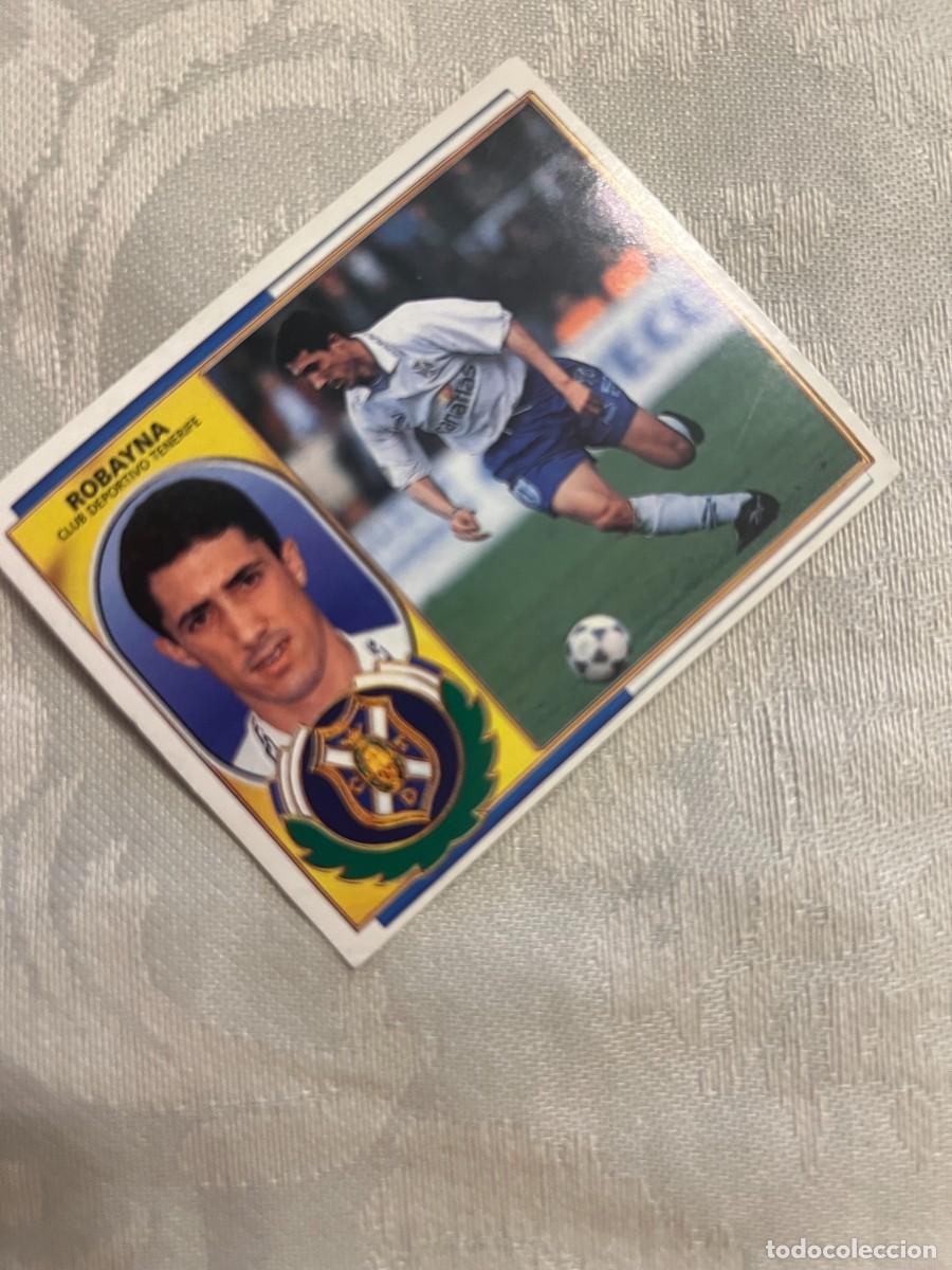 Cromos de f&uacute;tbol: ROBAYNA TENERIFE SIN PEGAR EDICIONES ESTE 1996-97