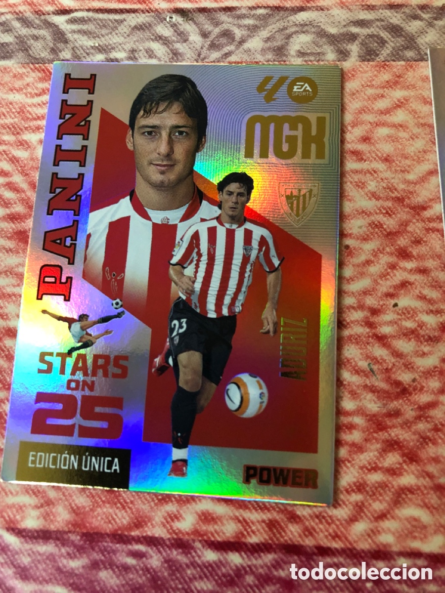 Cromos de f&uacute;tbol: 433P ADURIZ ATH BILBAO STARS ON POWER MGK 26 27 PANINI 2026 2027 25 ANIVERSARIO MEGACRACKS