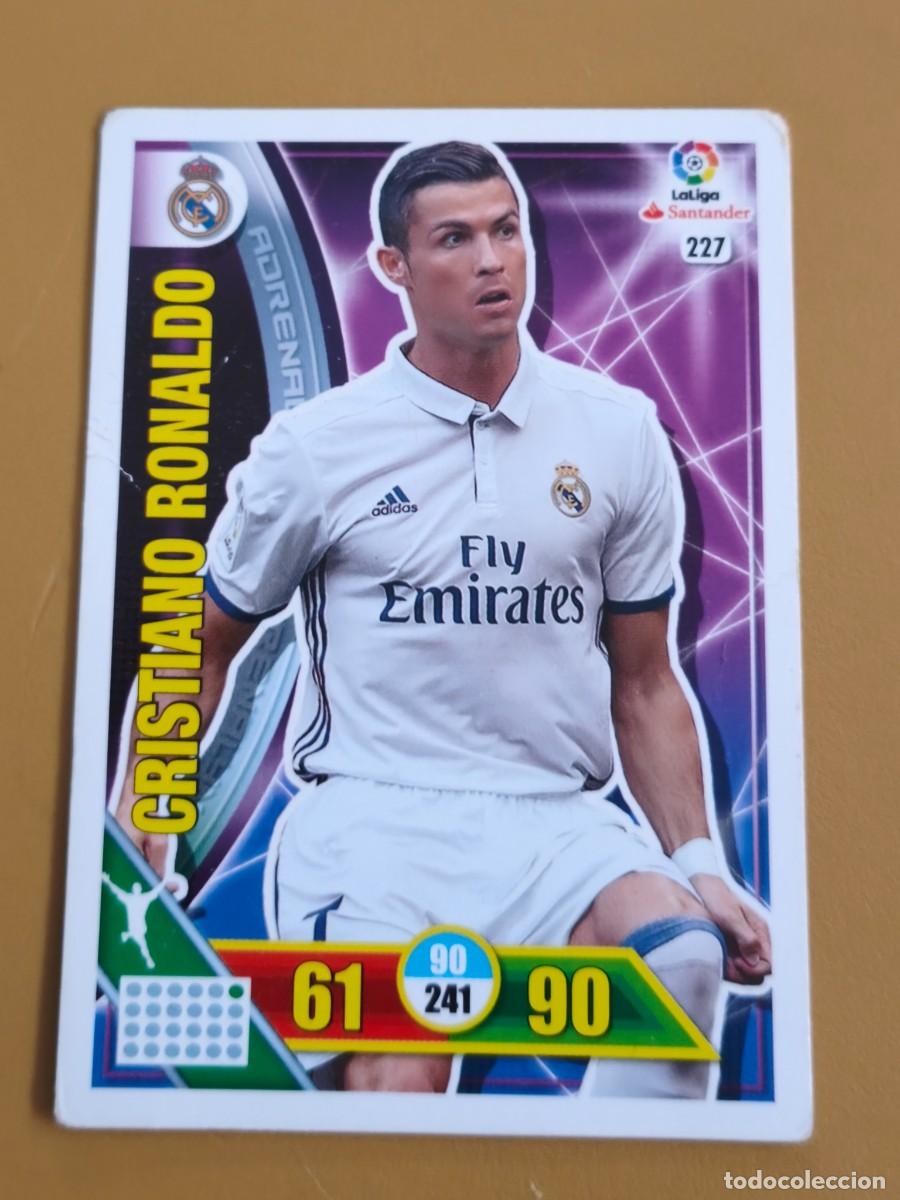 Cromos de f&uacute;tbol: cristiano ronaldo, 2016 17 real madrid