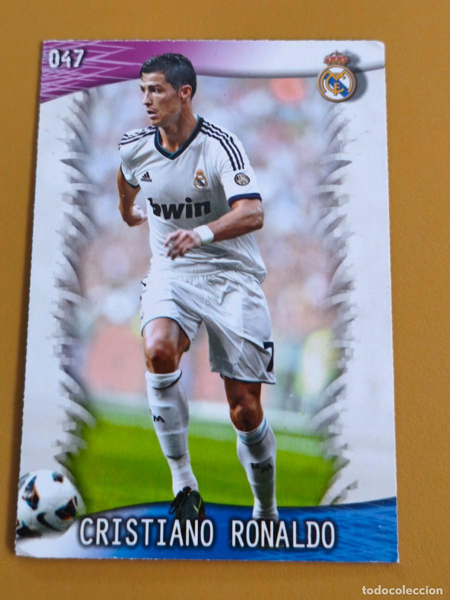 Cromos de f&uacute;tbol: cristiano ronaldo, liga 2014 mundicromo
