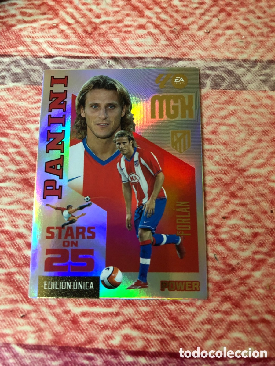 Cromos de f&uacute;tbol: 439P FORL&Aacute;N AT MADRID STARS ON POWER MGK 26 27 PANINI 2026 2027 25 ANIVERSARIO MEGACRACKS