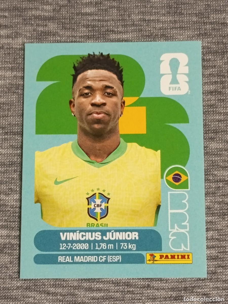Cromos de f&uacute;tbol: VINICIUS BRA 14 STICKER MUNDIAL 2026 PANINI FIFA WORLD CUP NUEVO