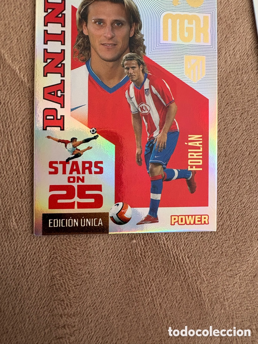 Cromos de f&uacute;tbol: MEGACRACKS 2026 2027 STARS ON 25 - 439P FORLAN