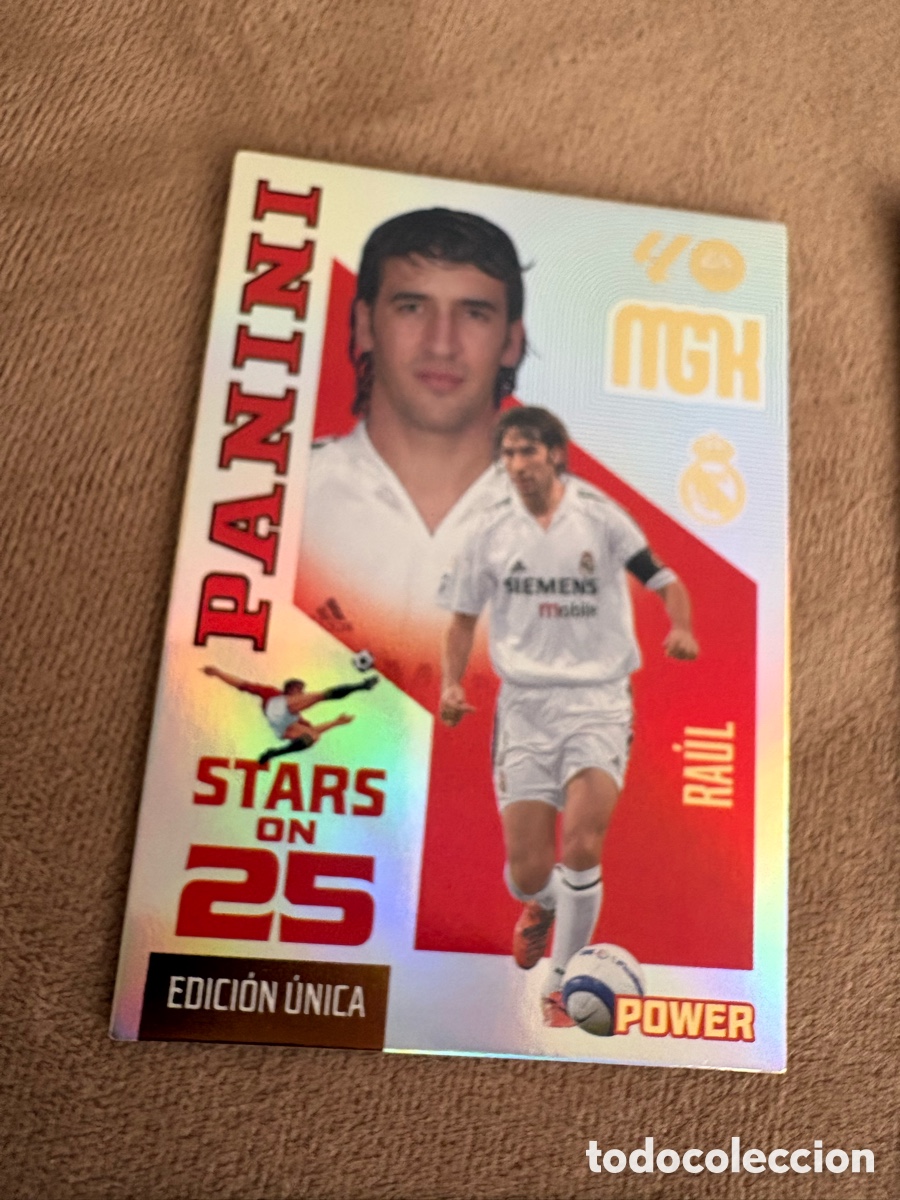 Cromos de f&uacute;tbol: MEGACRACKS 2026 2027 STARS ON 25 - 426P RAUL GONZALEZ