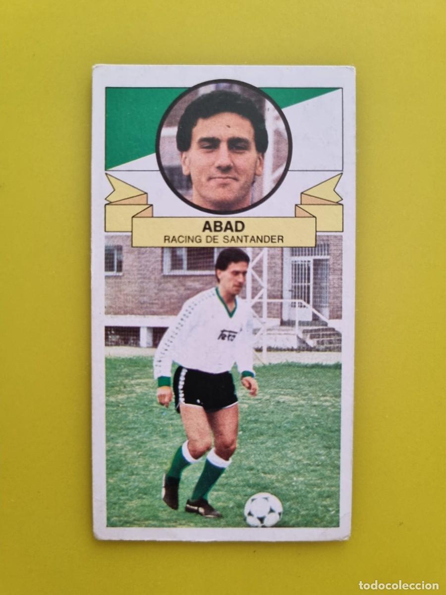 Cromos de f&uacute;tbol: CROMO LIGA ESTE 85 86 1985 1986 NUNCA PEGADO SIN PEGAR ABAD RACING DE SANTANDER AR826