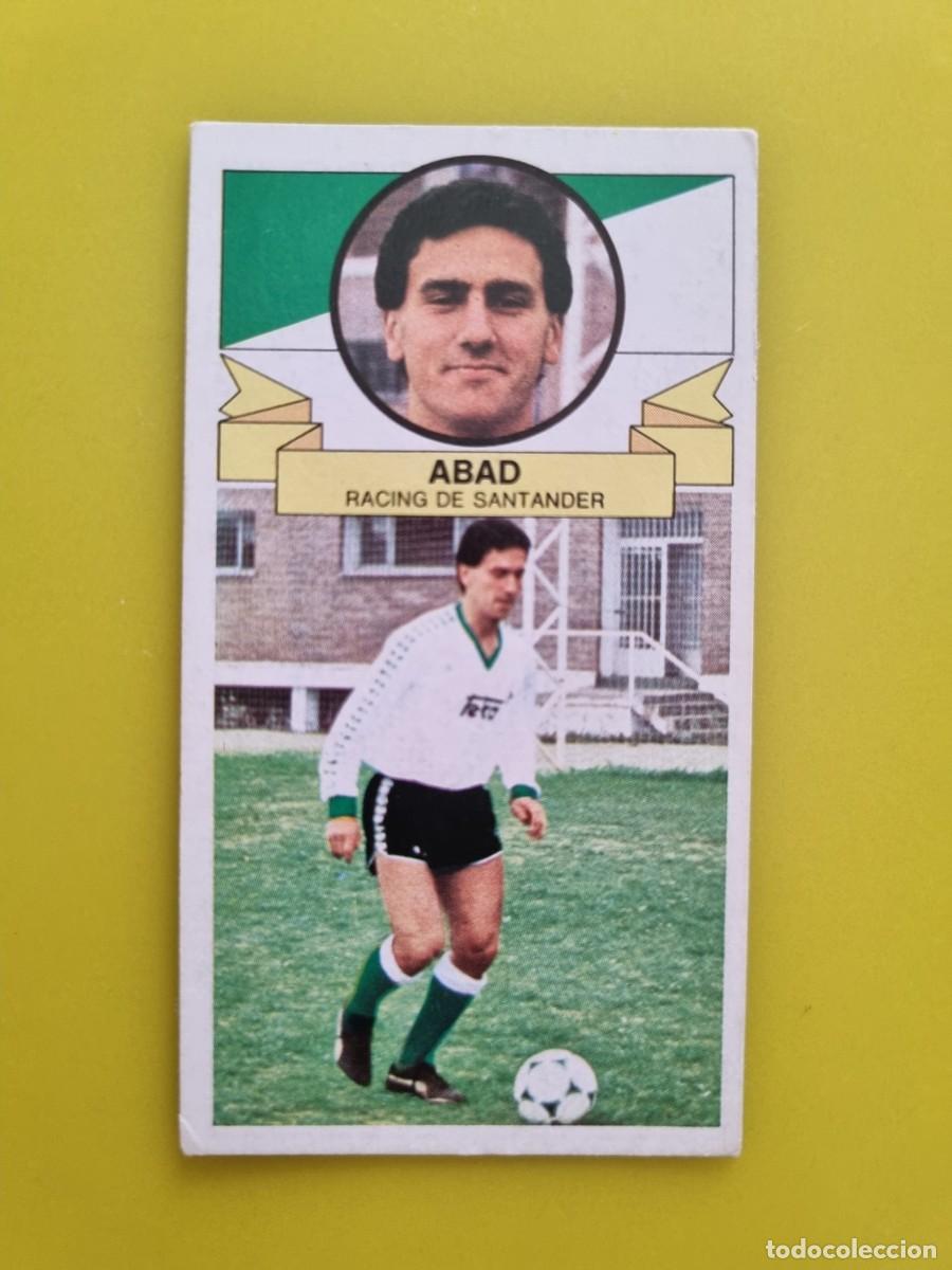 Cromos de f&uacute;tbol: CROMO LIGA ESTE 85 86 1985 1986 NUNCA PEGADO SIN PEGAR ABAD RACING DE SANTANDER AR826