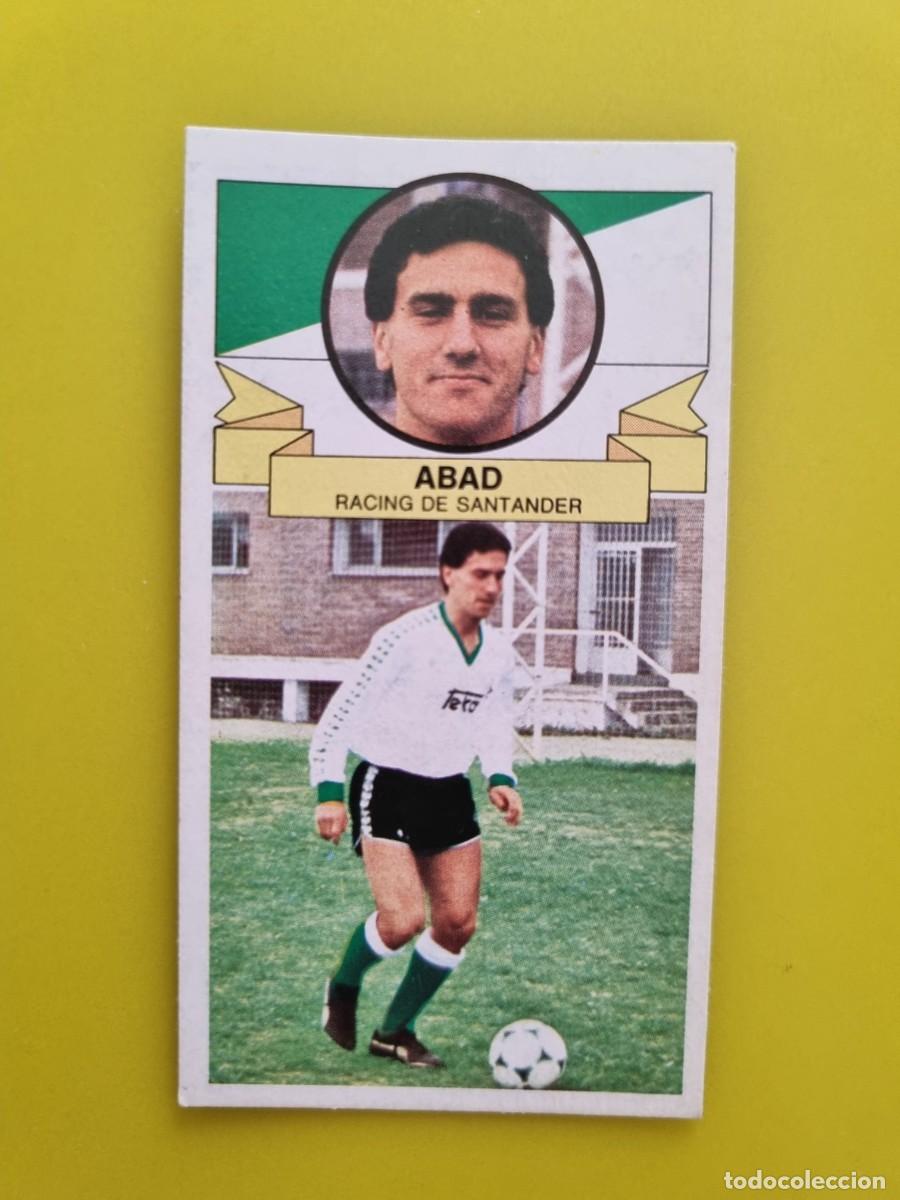 Cromos de f&uacute;tbol: CROMO LIGA ESTE 85 86 1985 1986 NUNCA PEGADO SIN PEGAR ABAD RACING DE SANTANDER AR826