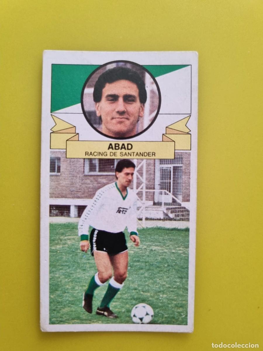 Cromos de f&uacute;tbol: CROMO LIGA ESTE 85 86 1985 1986 NUNCA PEGADO SIN PEGAR ABAD RACING DE SANTANDER AR826