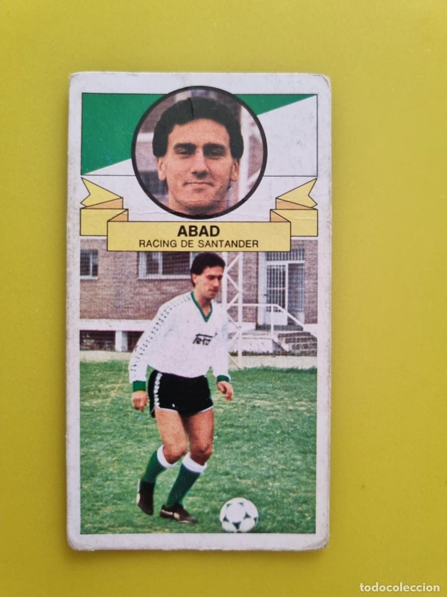 Cromos de f&uacute;tbol: CROMO LIGA ESTE 85 86 1985 1986 NUNCA PEGADO SIN PEGAR ABAD RACING DE SANTANDER AR826