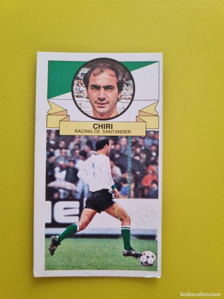 Cromos de f&uacute;tbol: CROMO LIGA ESTE 85 86 1985 1986 NUNCA PEGADO SIN PEGAR CHIRI RACING DE SANTANDER AR826