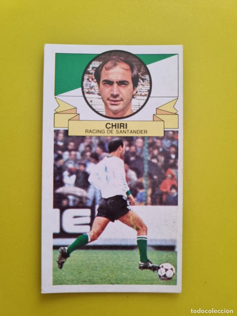 Cromos de f&uacute;tbol: CROMO LIGA ESTE 85 86 1985 1986 NUNCA PEGADO SIN PEGAR CHIRI RACING DE SANTANDER AR826