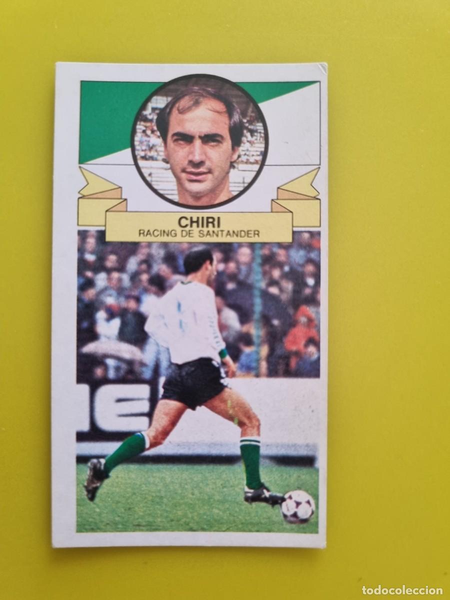 Cromos de f&uacute;tbol: CROMO LIGA ESTE 85 86 1985 1986 NUNCA PEGADO SIN PEGAR CHIRI RACING DE SANTANDER AR826