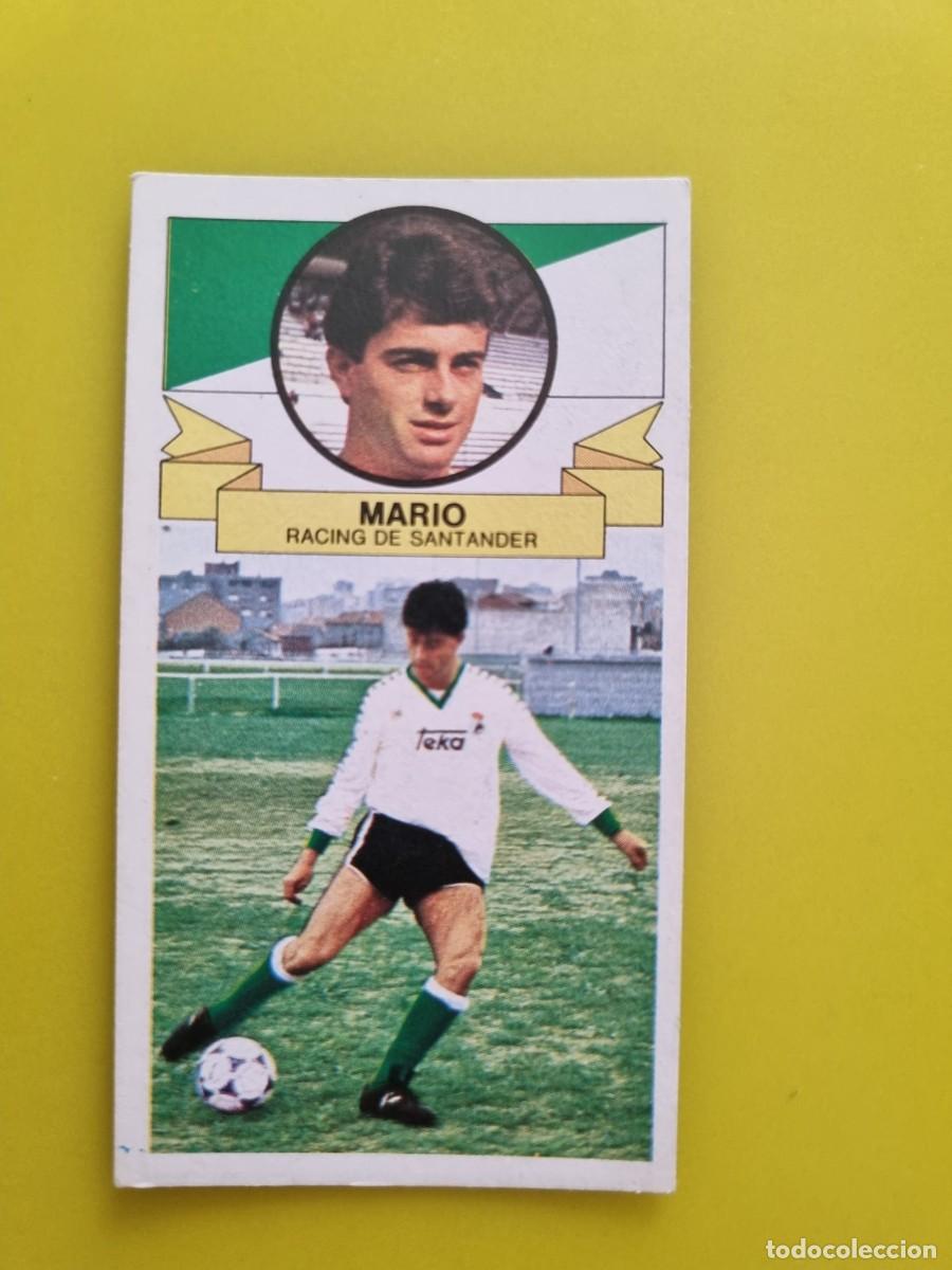 Cromos de f&uacute;tbol: CROMO LIGA ESTE 85 86 1985 1986 NUNCA PEGADO SIN PEGAR MARIO RACING DE SANTANDER AR826