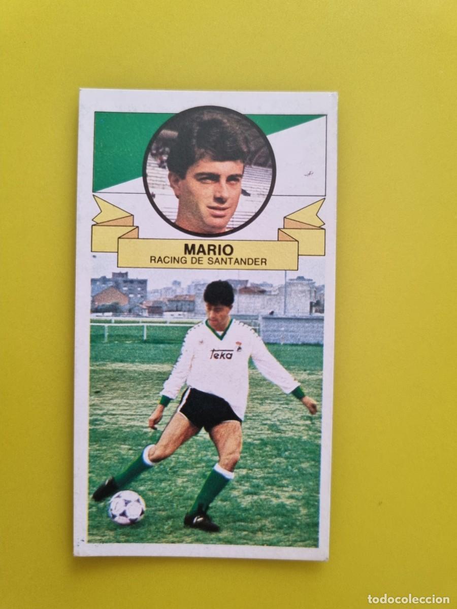 Cromos de f&uacute;tbol: CROMO LIGA ESTE 85 86 1985 1986 NUNCA PEGADO SIN PEGAR MARIO RACING DE SANTANDER AR826