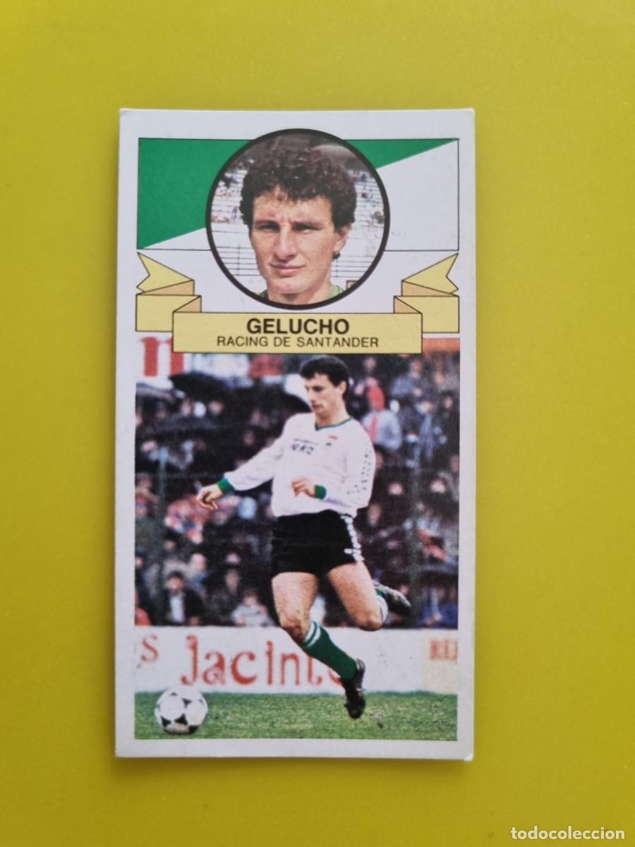 Cromos de f&uacute;tbol: CROMO LIGA ESTE 85 86 1985 1986 NUNCA PEGADO SIN PEGAR GELUCHO RACING DE SANTANDER AR826