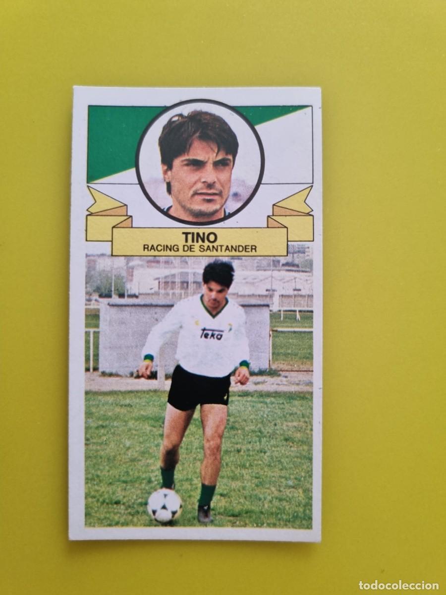 Cromos de f&uacute;tbol: CROMO LIGA ESTE 85 86 1985 1986 NUNCA PEGADO SIN PEGAR TINO RACING DE SANTANDER AR826