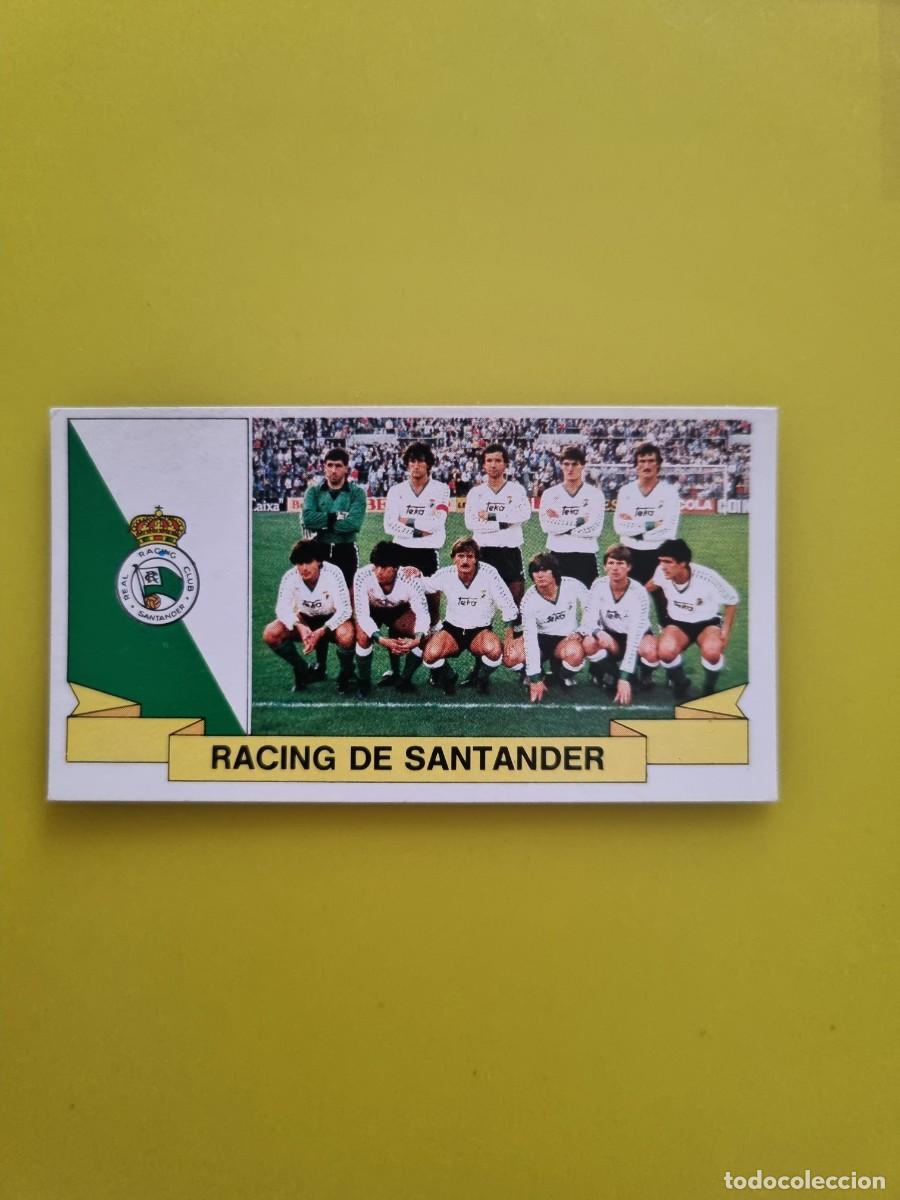 Cromos de f&uacute;tbol: CROMO LIGA ESTE 85 86 1985 1986 NUNCA PEGADO SIN PEGAR ALINEACIONES RACING DE SANTANDER AR826