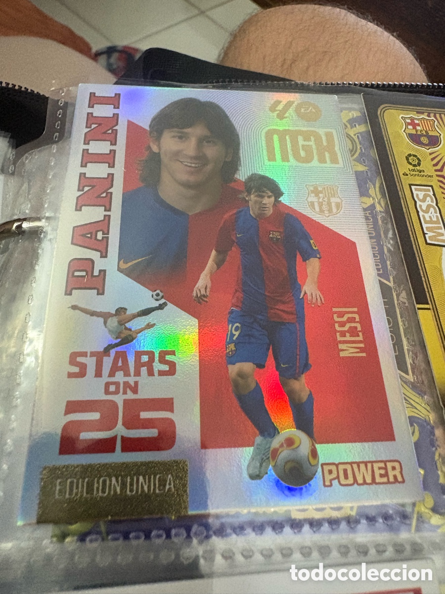Cromos de f&uacute;tbol: MEGACRACKS 2026 2027 STARS ON 25 - 440P MESSI