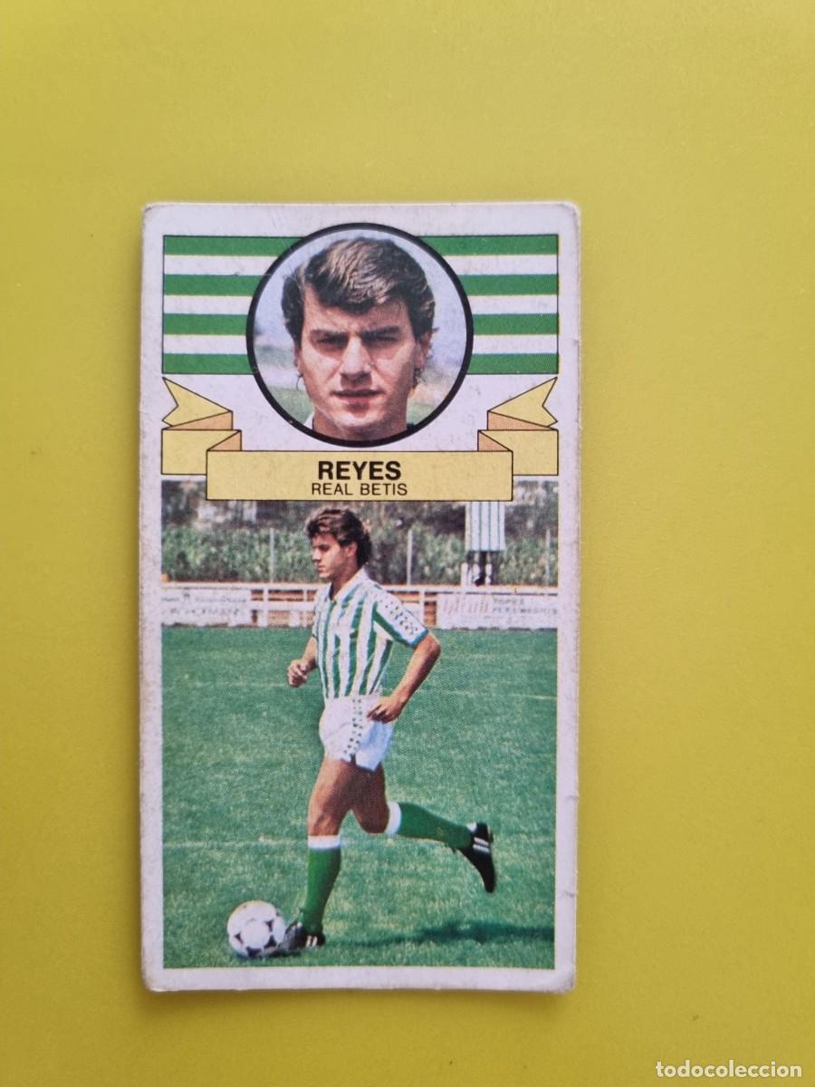 Cromos de f&uacute;tbol: CROMO LIGA ESTE 85 86 1985 1986 NUNCA PEGADO SIN PEGAR REYES REAL BETIS AR826