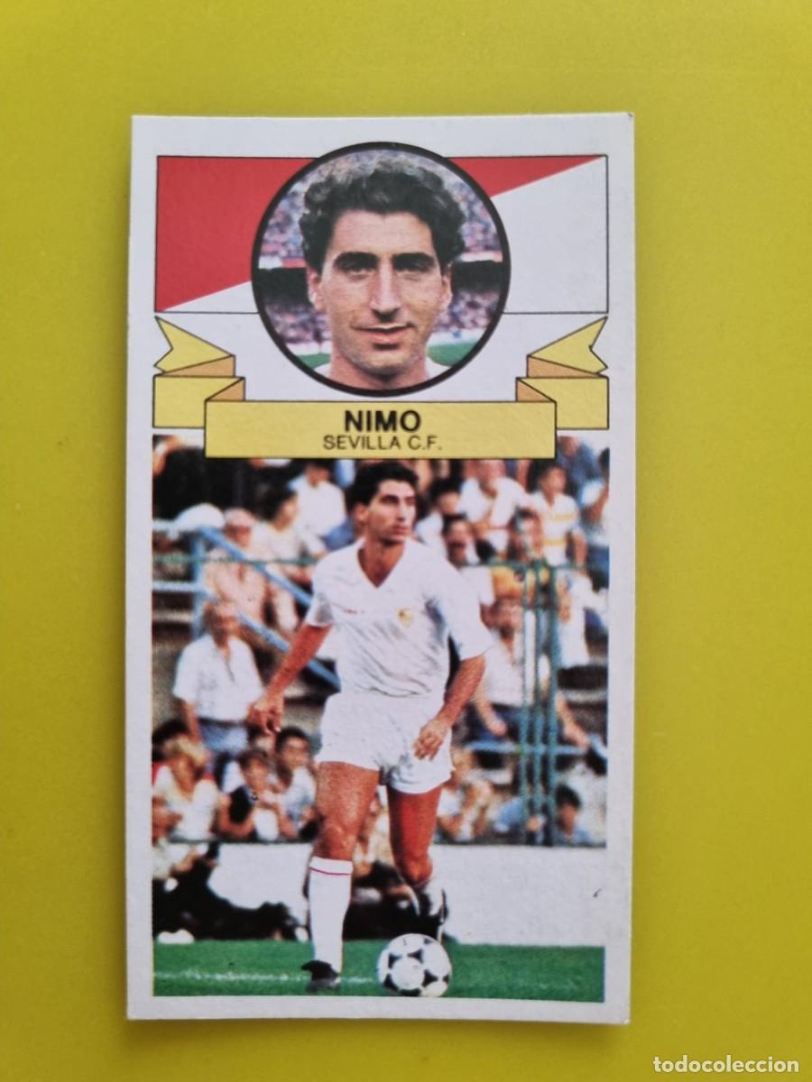 Cromos de f&uacute;tbol: CROMO LIGA ESTE 85 86 1985 1986 NUNCA PEGADO SIN PEGAR NIMO SEVILLA AR826