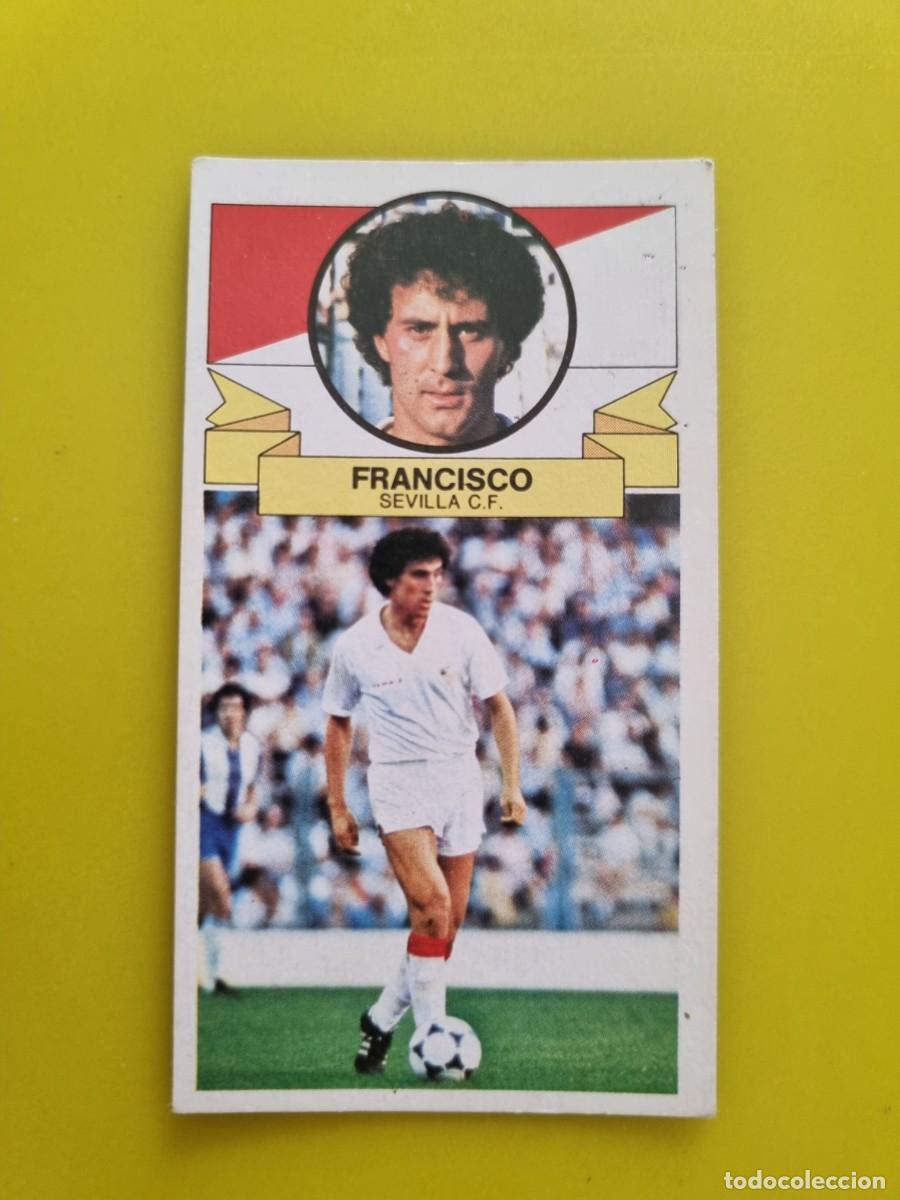 Cromos de f&uacute;tbol: CROMO LIGA ESTE 85 86 1985 1986 NUNCA PEGADO SIN PEGAR FRANCISCO SEVILLA AR826