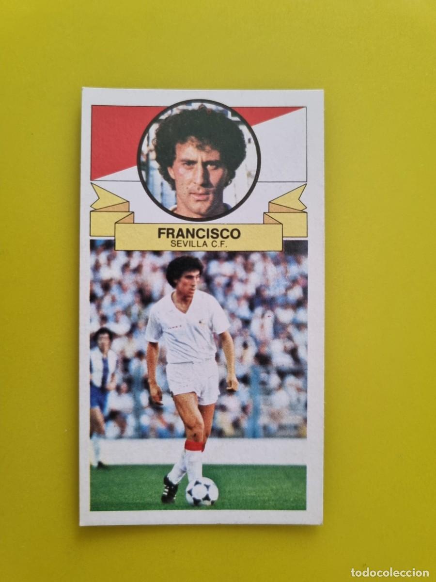 Cromos de f&uacute;tbol: CROMO LIGA ESTE 85 86 1985 1986 NUNCA PEGADO SIN PEGAR FRANCISCO SEVILLA AR826