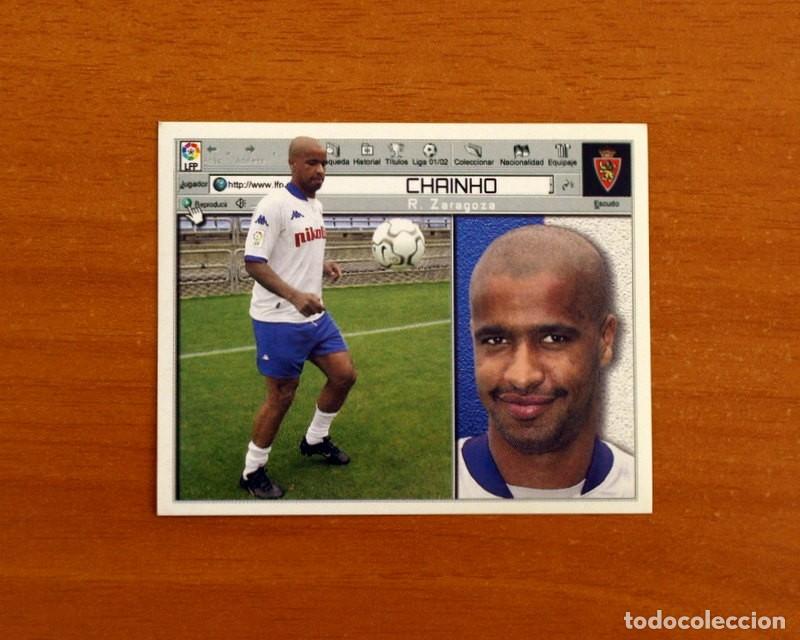 Cromos de f&uacute;tbol: Real Zaragoza - Chainho - COLOCA - Ediciones Este Liga 2001-2002, 01-02 - Nunca pegado