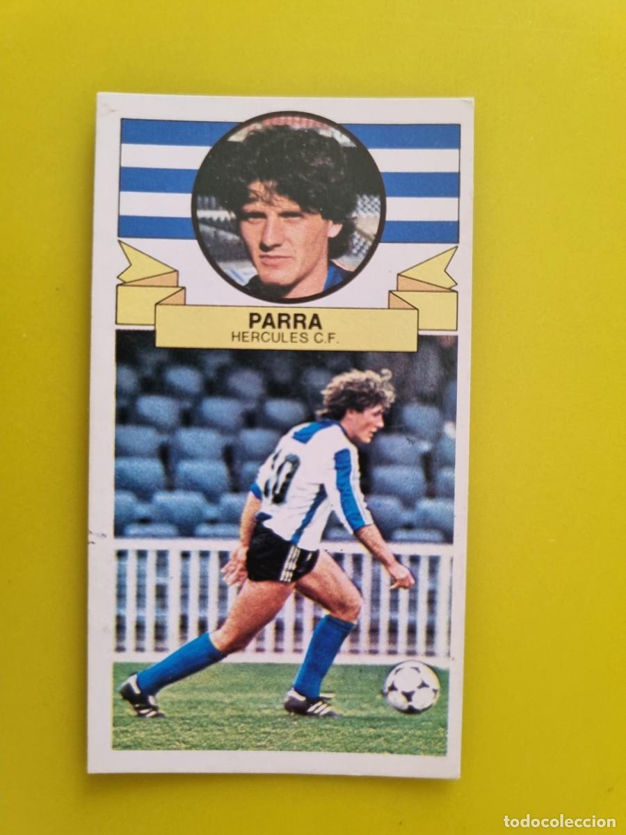 Cromos de f&uacute;tbol: CROMO LIGA ESTE 85 86 1985 1986 NUNCA PEGADO SIN PEGAR PARRA HERCULES CF AR826