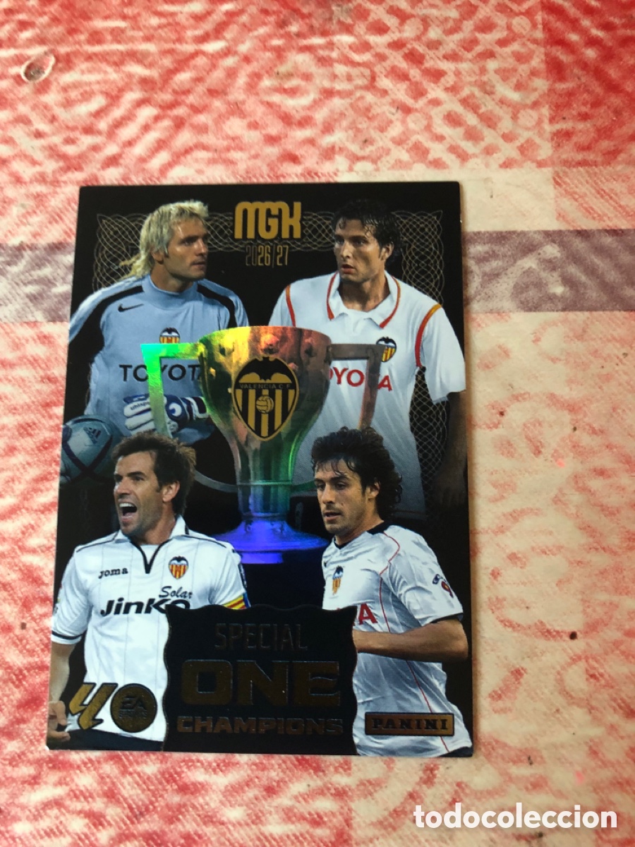 Cromos de f&uacute;tbol: Special One Champions Del Valencia serie on Stars On 25 megacracks 26-27 2026-2027