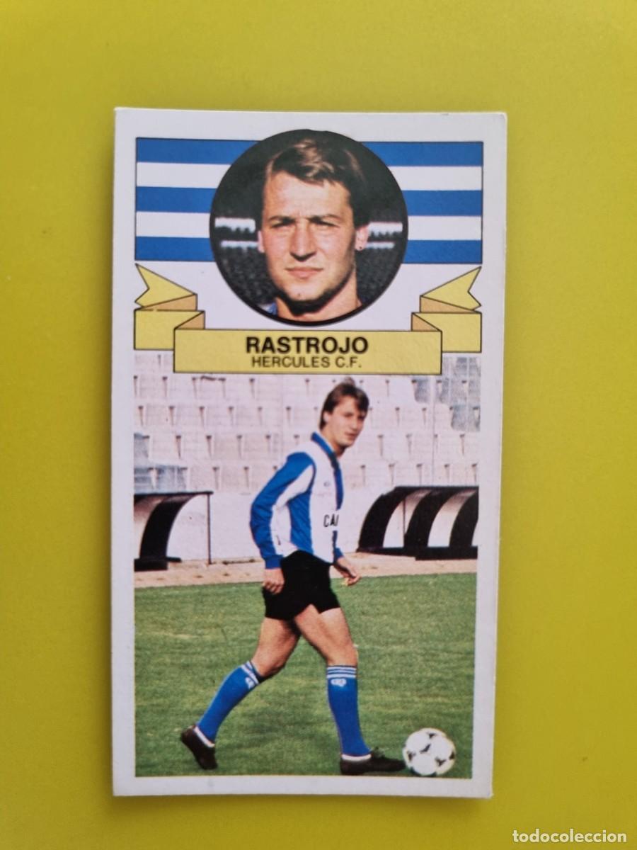 Cromos de f&uacute;tbol: LIGA ESTE 85 86 1985 1986 NUNCA PEGADO SIN PEGAR RASTROJO HERCULES CF AR826