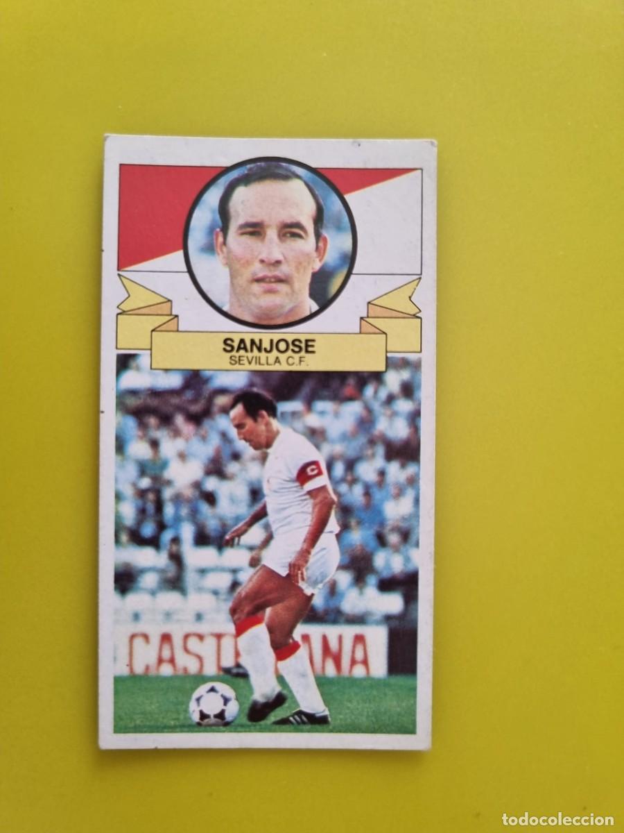 Cromos de f&uacute;tbol: LIGA ESTE 85 86 1985 1986 NUNCA PEGADO SIN PEGAR SAN JOSE SEVILLA AR826