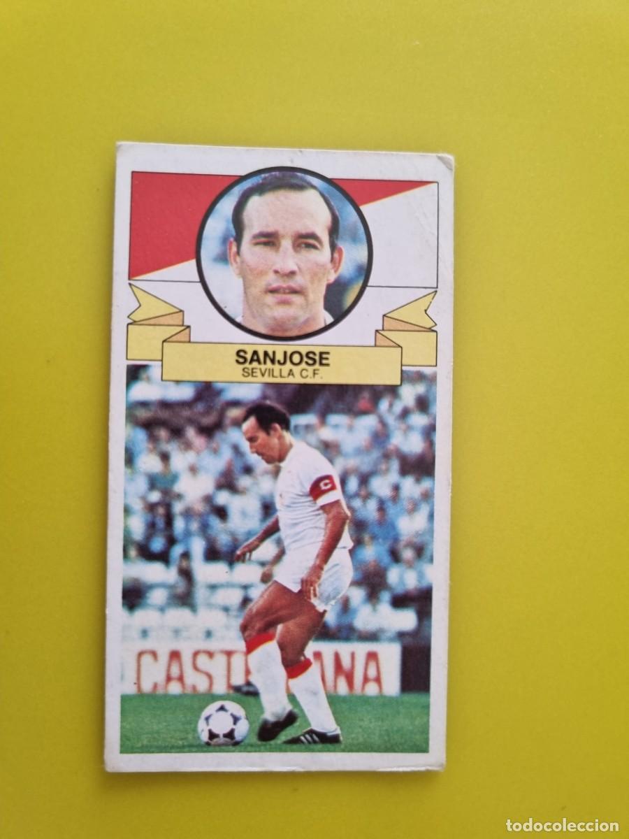 Cromos de f&uacute;tbol: LIGA ESTE 85 86 1985 1986 NUNCA PEGADO SIN PEGAR SAN JOSE SEVILLA AR826