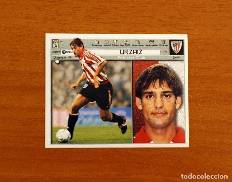Cromos de f&uacute;tbol: Athletic de Bilbao - Urzaiz - Ediciones Este Liga 2001-2002, 01-02 - Nunca pegado