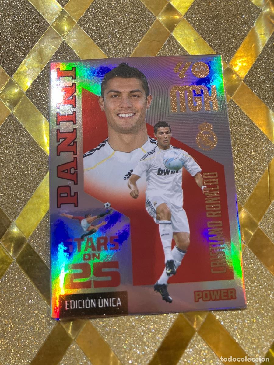 Fu&szlig;ball-Sticker: CROMO DE FUTBOL NUMERO 442 RONALDO REAL MADRID POWER STARS LIGA 2026 2027 MEGACRAKS MGK PANINI !