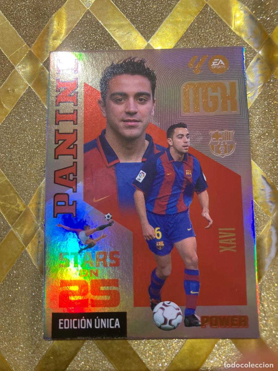 Fu&szlig;ball-Sticker: CROMO DE FUTBOL NUMERO 427 XAVI BARCELONA POWER STARS LIGA 2026 2027 MEGACRAKS MGK PANINI !