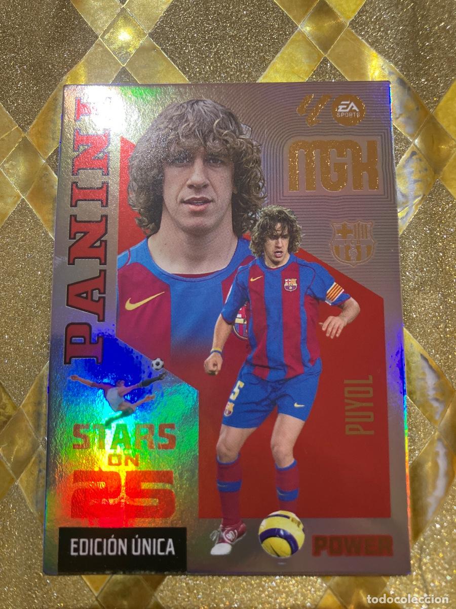 Fu&szlig;ball-Sticker: CROMO DE FUTBOL NUMERO 429 PUYOL BARCELONA POWER STARS LIGA 2026 2027 MEGACRAKS MGK PANINI !