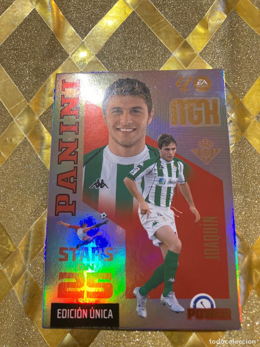 Fu&szlig;ball-Sticker: CROMO DE FUTBOL NUMERO 431 JOAQUIN BETIS POWER STARS LIGA 2026 2027 MEGACRAKS MGK PANINI !