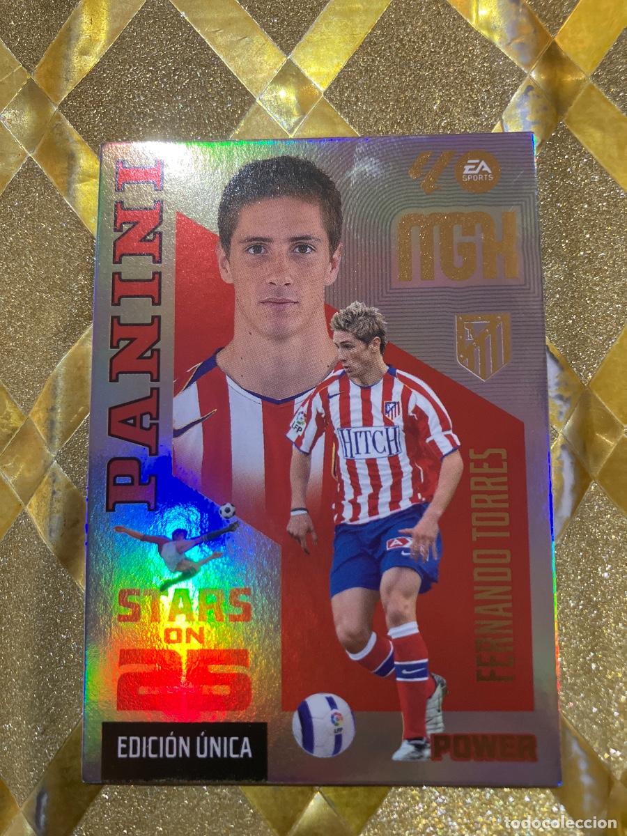 Fu&szlig;ball-Sticker: CROMO DE FUTBOL NUMERO 432 FERNANDO TORRES ATLETIC POWER STARS LIGA 2026 2027 MEGACRAKS MGK PANINI !