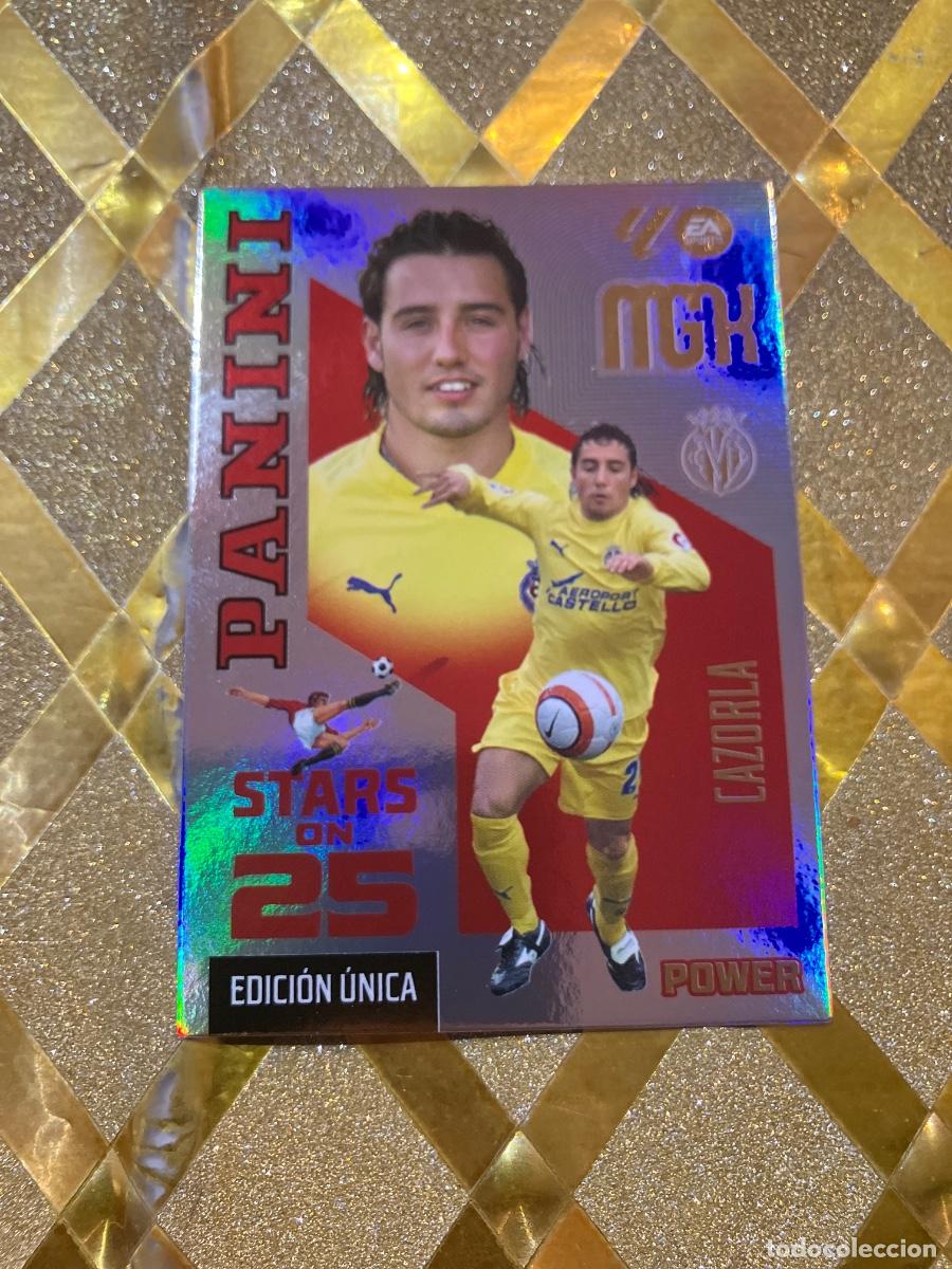 Fu&szlig;ball-Sticker: CROMO DE FUTBOL NUMERO 438 CAZORLA VILLARREAL POWER STARS LIGA 2026 2027 MEGACRAKS MGK PANINI !