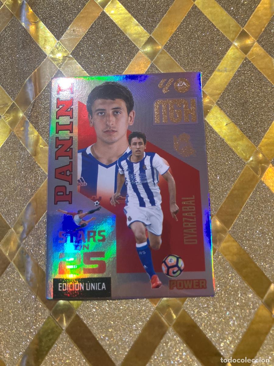 Fu&szlig;ball-Sticker: CROMO DE FUTBOL NUMERO 448 OYARZABAL REAL SOCIEDAD POWER STARS LIGA 2026 2027 MEGACRAKS MGK PANINI !