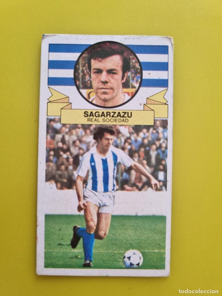 Fu&szlig;ball-Sticker: LIGA ESTE 85 86 1985 1986 NUNCA PEGADO SIN PEGAR SAGARZAZU REAL SOCIEDAD AR826