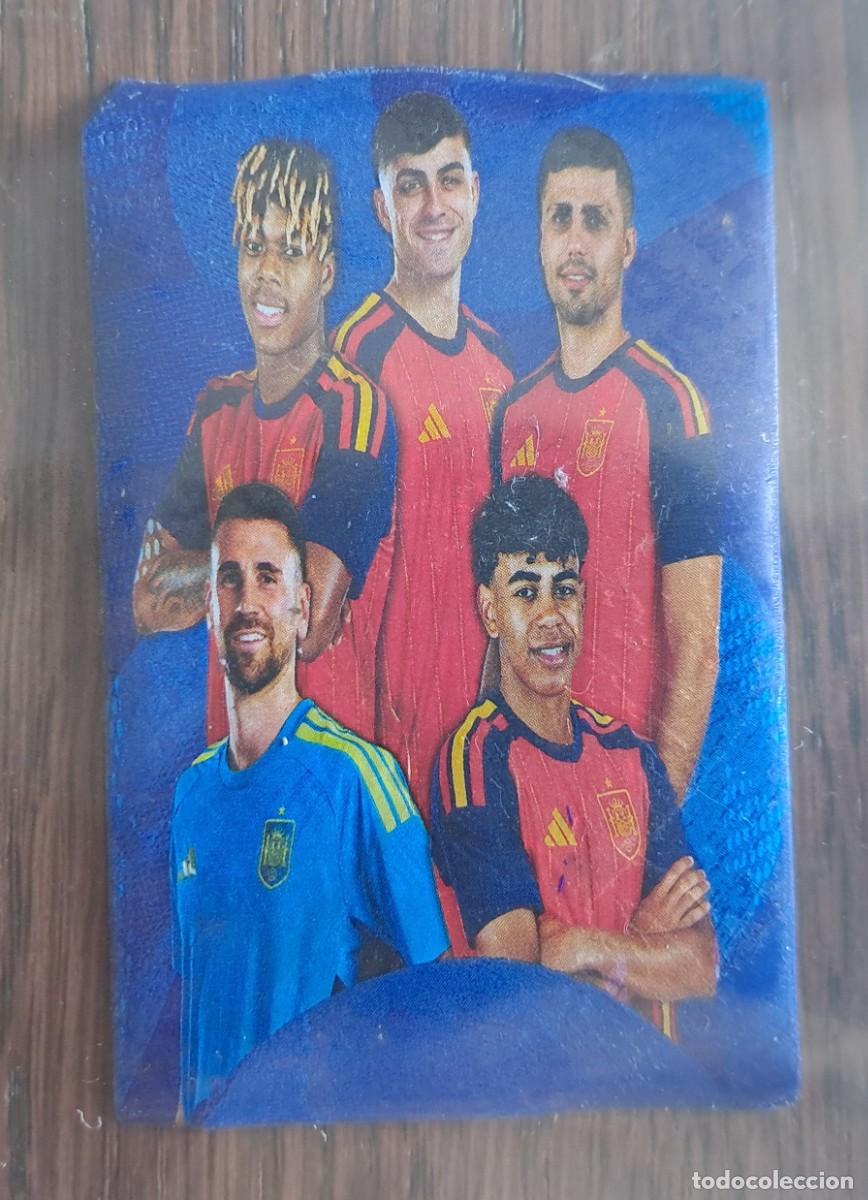 Fu&szlig;ball-Sticker: etiqueta de agua Cabreiro&aacute;, selecci&oacute;n espa&ntilde;ola de futbol, Lamine Yamal, Nico Williams...