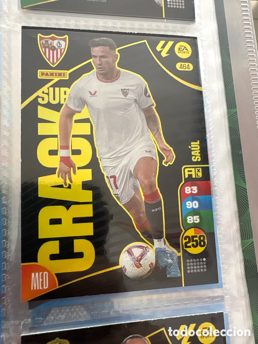 Cromos de Futebol: SUPER CRACK SAUL MIGUEZ SEVILLA PANINI FICHA ADRENALYN XL 2024 2025 24 25 C-BLOCK