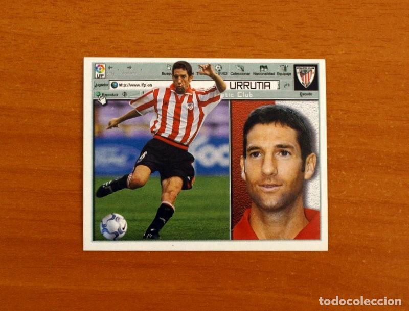 Cromos de Futebol: Athletic de Bilbao - Urrutia - Ediciones Este Liga 2001-2002, 01-02 - Nunca pegado