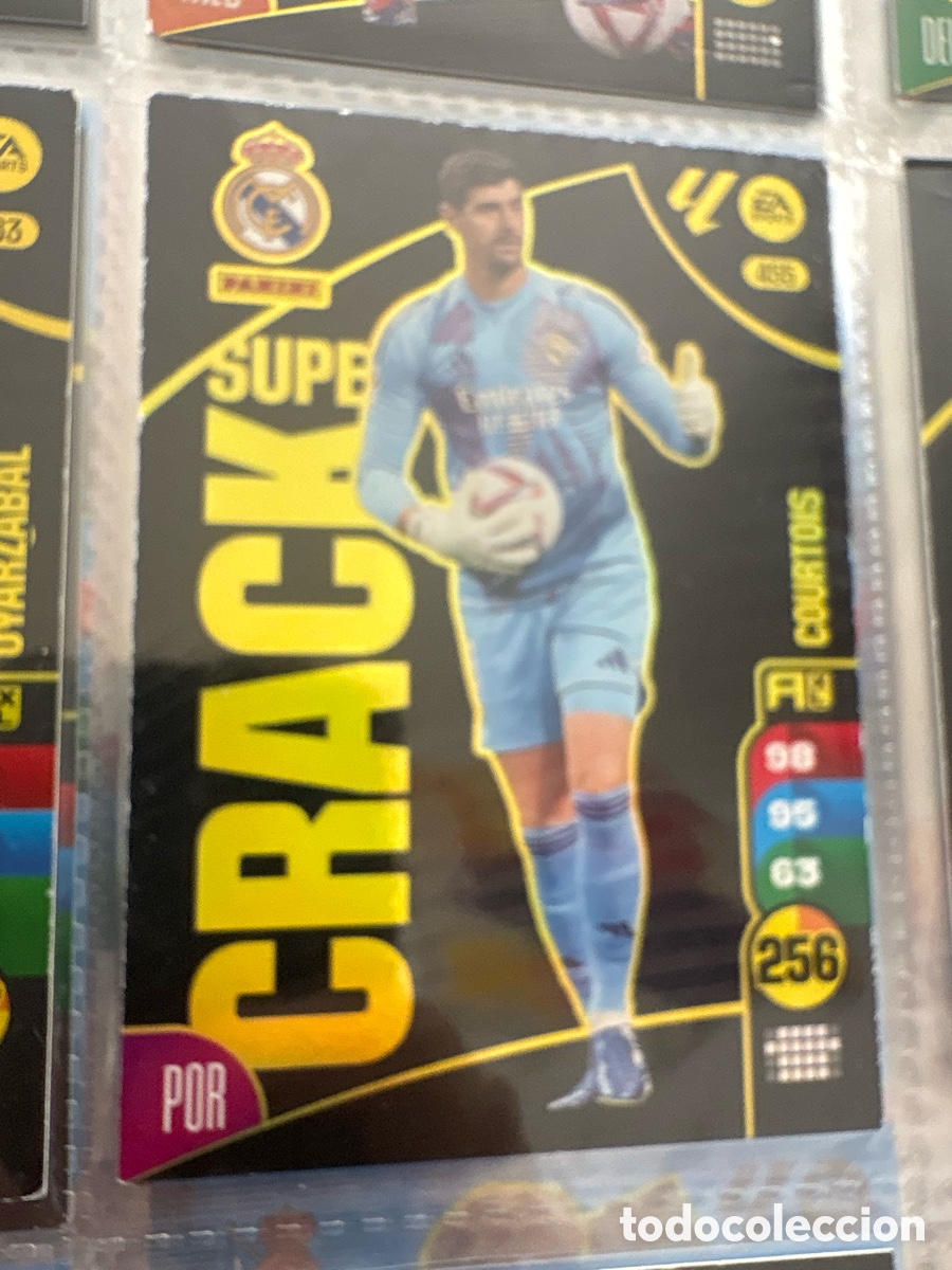Cromos de Futebol: 455 COURTOIS REAL MADRID SUPER CRACK FICHAS ALBUM ADRENALYN XL 2024 2025 24 25