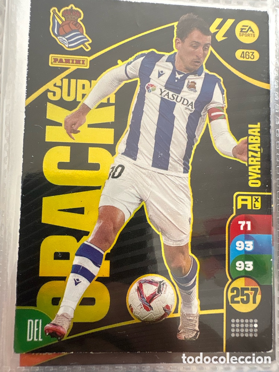 Cromos de f&uacute;tbol: Adrenalyn 24/25 - Oyarzabal - N&ordm; 463 - R. Sociedad ( Super Crack )