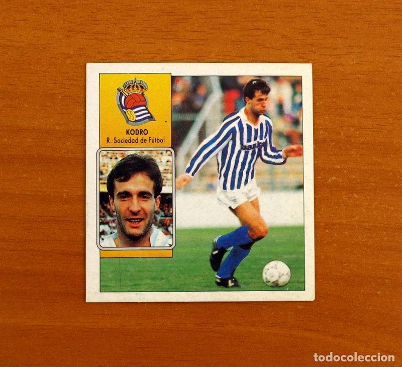 Cromos de f&uacute;tbol: Real Sociedad - Kodro - Ediciones Este Liga 1992-1993, 92-93