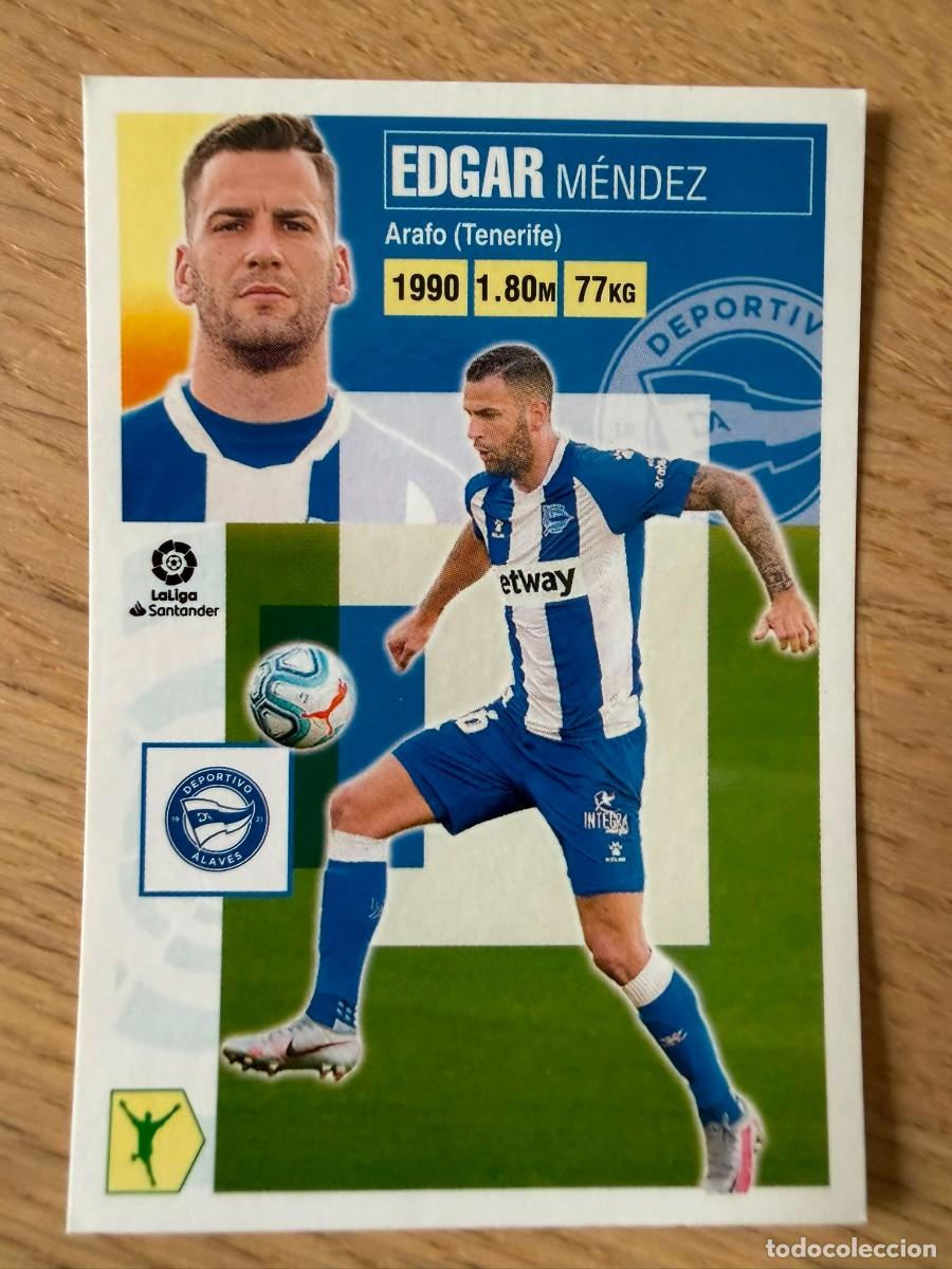 Cromos de f&uacute;tbol: 16A 16 A EDGAR ALAVES 20 21 2020 2021 LIGA SANTANDER COLECCIONES ESTE SIN PEGAR STICKER