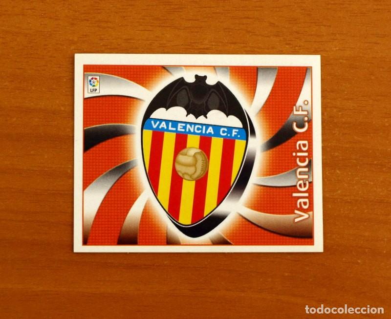 Cromos de f&uacute;tbol: Valencia - Escudo - Ediciones Este Liga 2004-2005, 04-05 - Nunca pegado