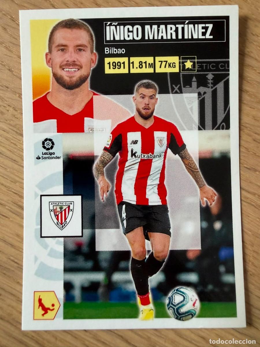 Cromos de f&uacute;tbol: 7 I&Ntilde;IGO MARTINEZ ATHLETIC BILBAO 20 21 2020 2021 LIGA SANTANDER COLECCIONES ESTE SIN PEGAR STICKER